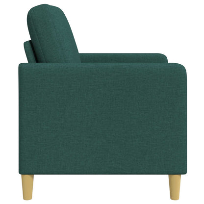 Bank met opslag Donkergroen 72 x 78 x 87 cm Polyester