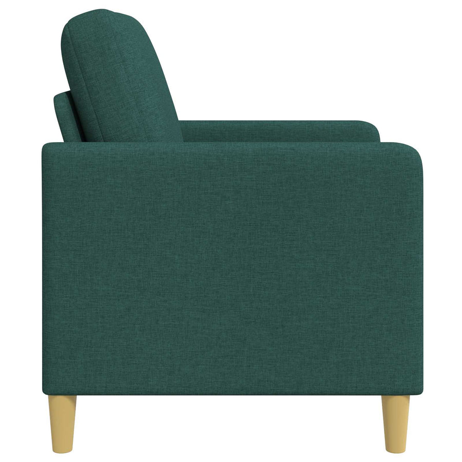 Bank met opslag Donkergroen 72 x 78 x 87 cm Polyester