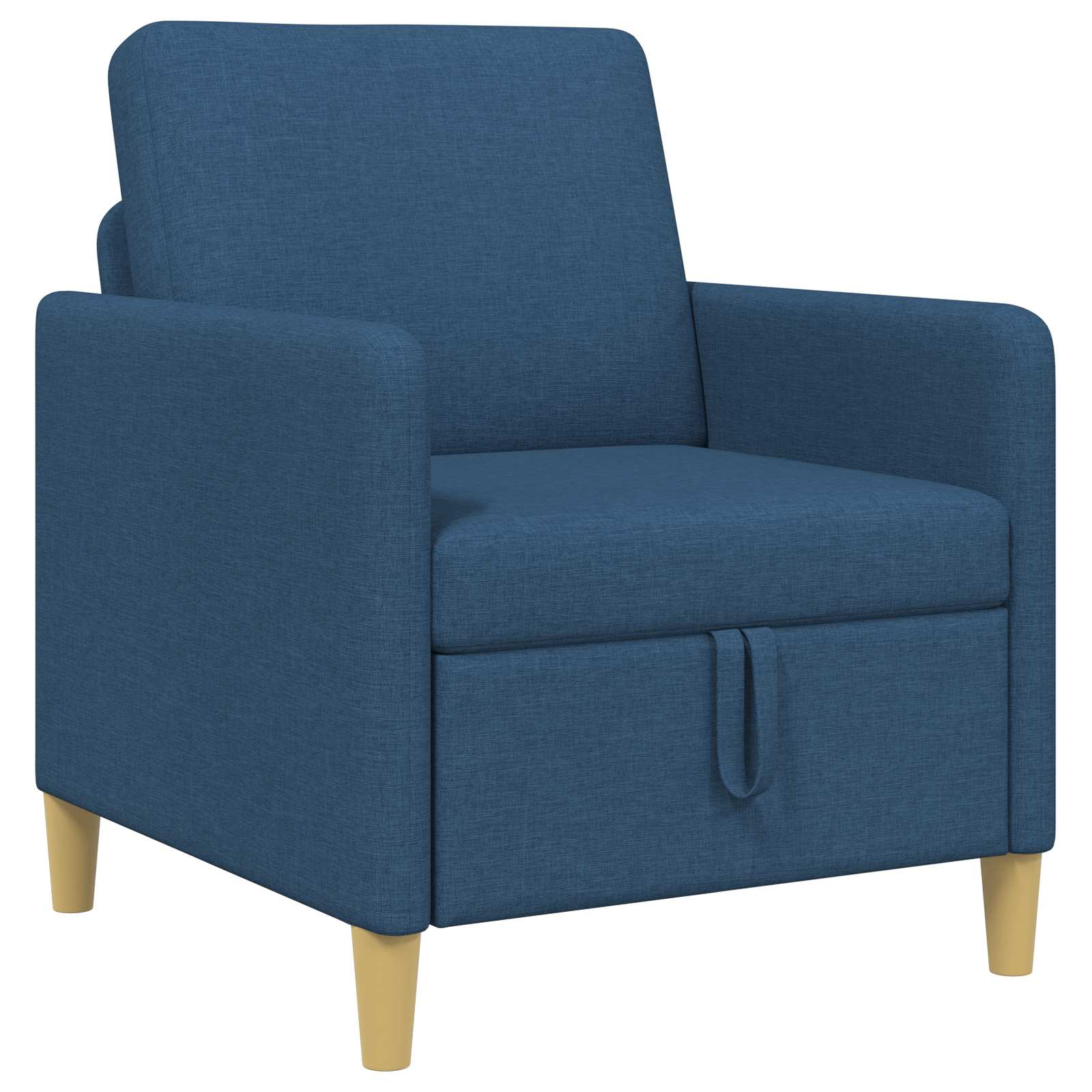 Bank met opslag Blauw 72 x 78 x 87 cm Polyester