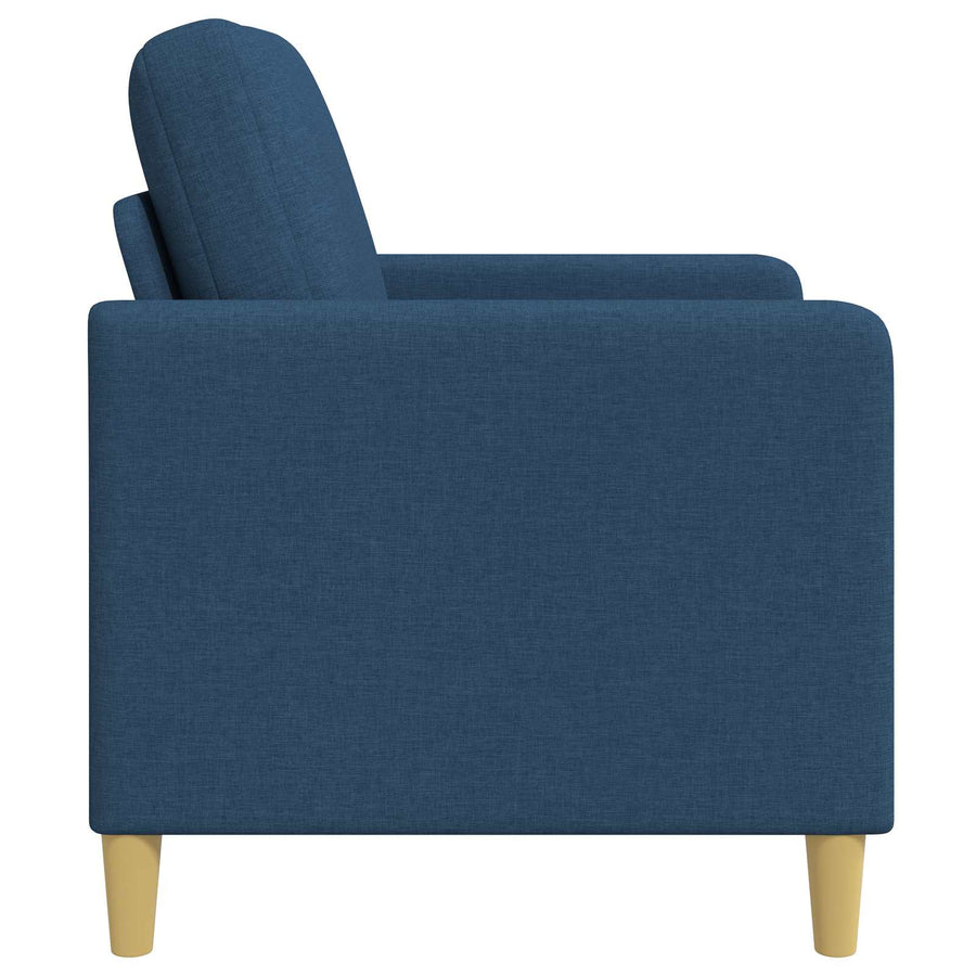 Bank met opslag Blauw 72 x 78 x 87 cm Polyester