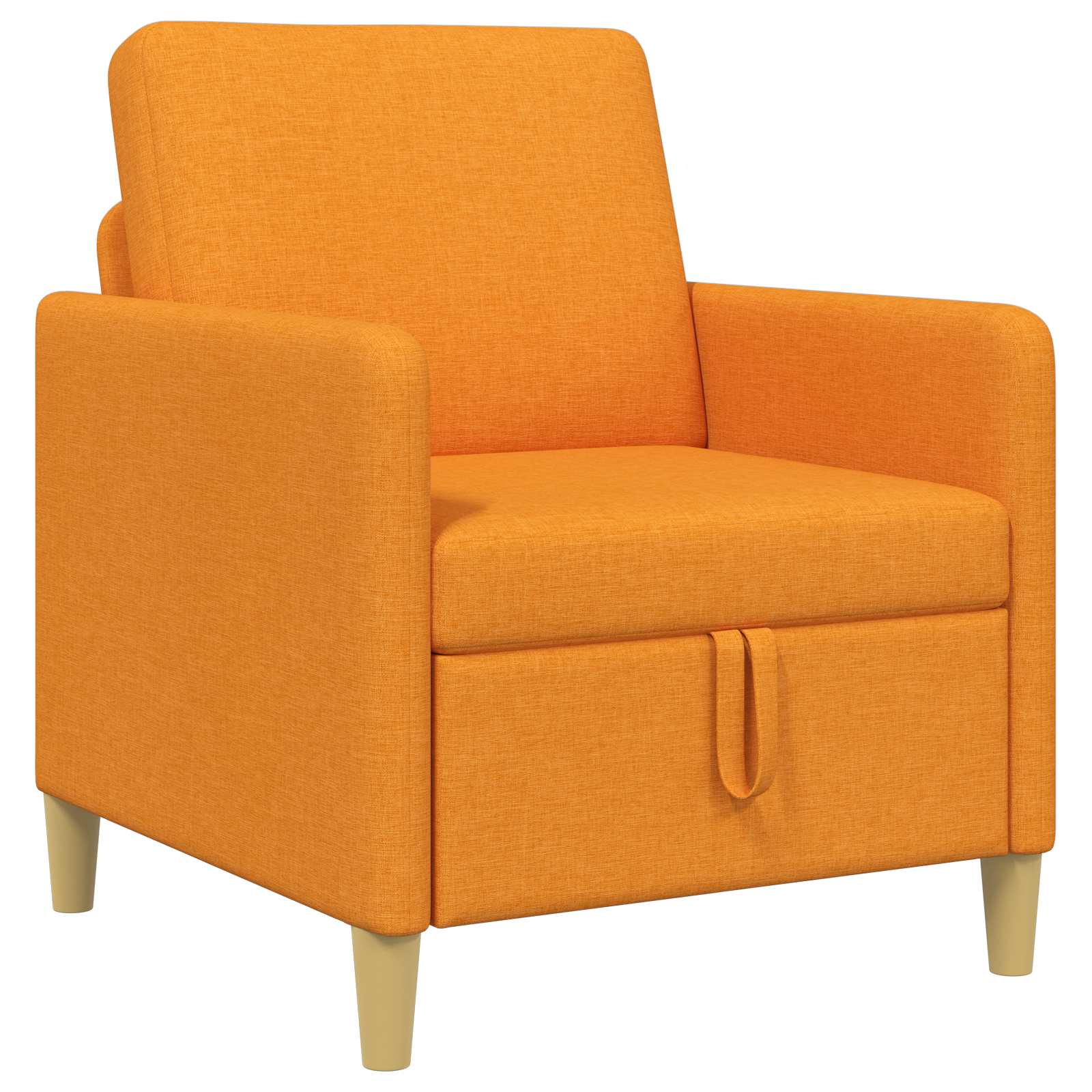 Bank met opslag Donkergeel 72 x 78 x 87 cm Polyester