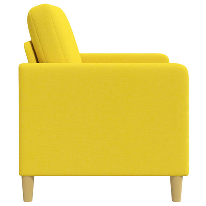 Bank met opslag Lichtgeel 72 x 78 x 87 cm Polyester