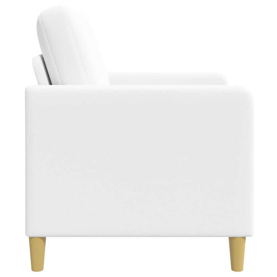 Bank met opslag Wit 72 x 78 x 87 cm Polyester