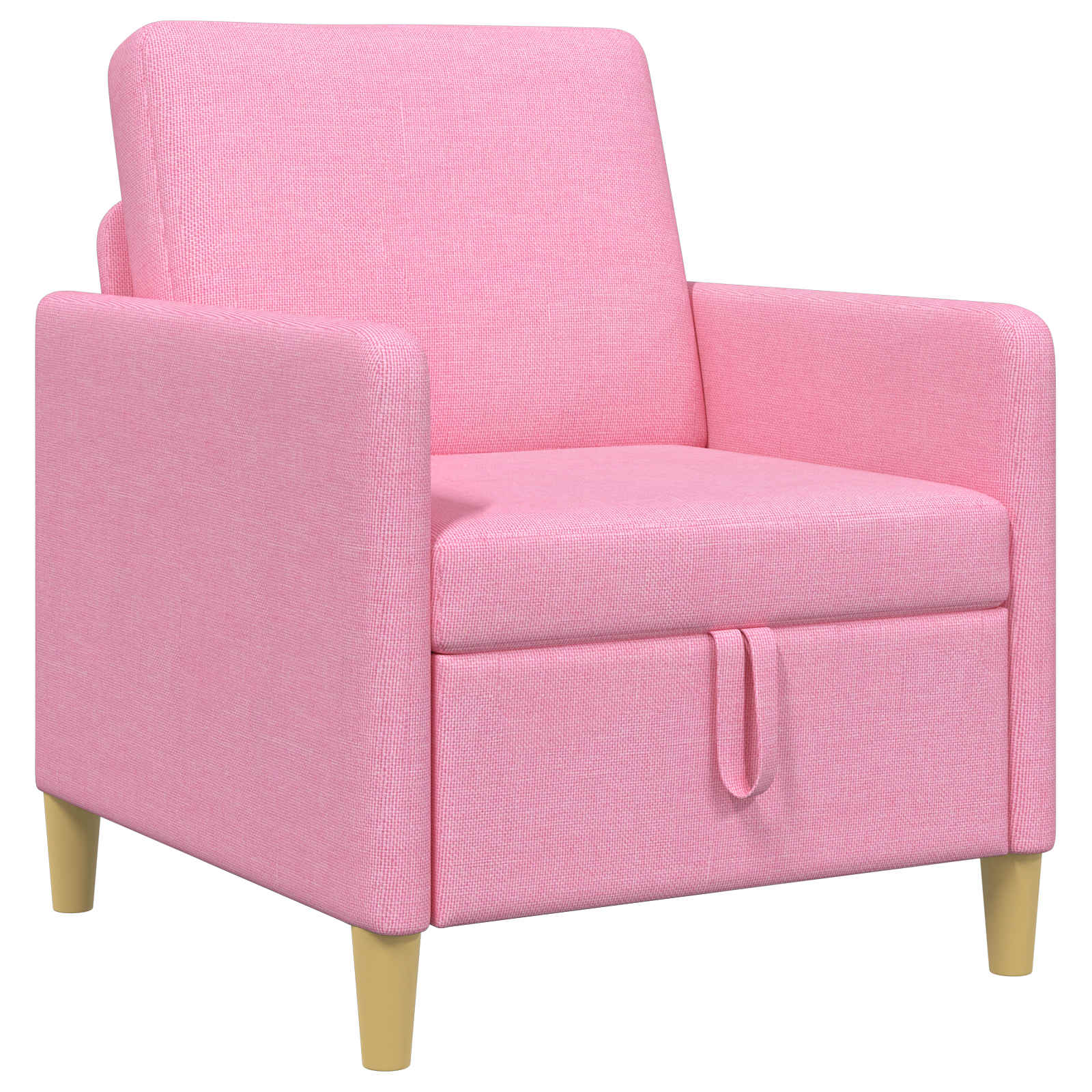 Bank met opslag Roze 72 x 78 x 87 cm Polyester