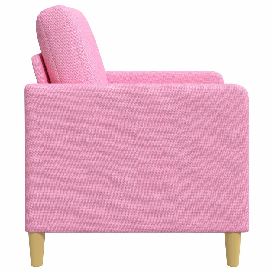 Bank met opslag Roze 72 x 78 x 87 cm Polyester