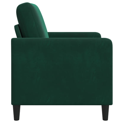 Bank met opslag Donkergroen 72 x 78 x 87 cm Polyester