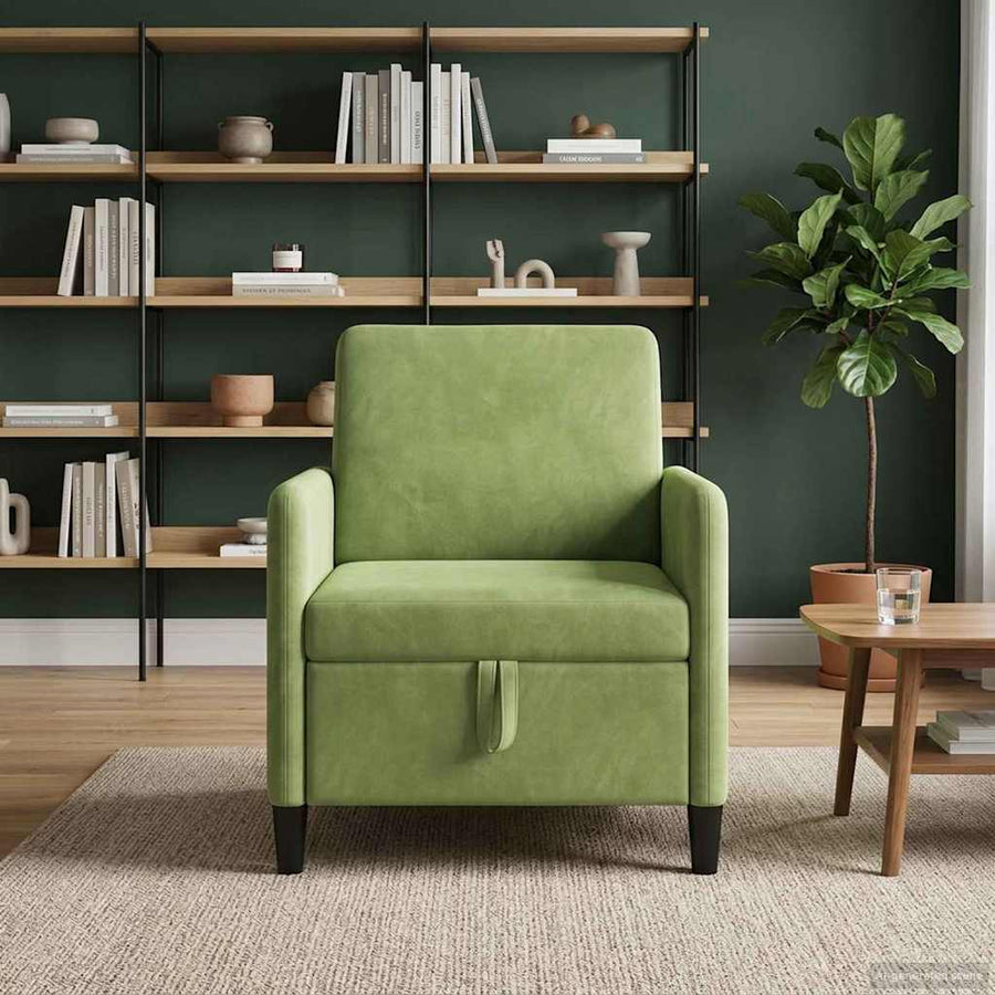 Bank met opslag Lichtgroen 72 x 78 x 87 cm Polyester