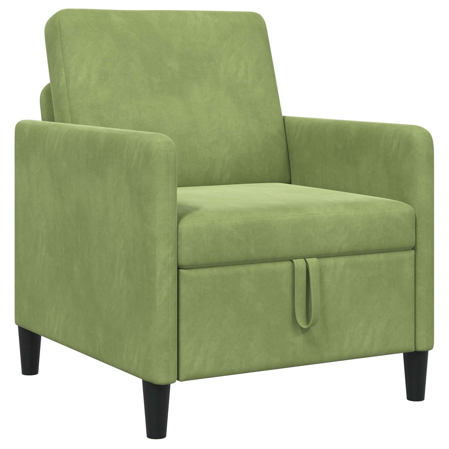 Bank met opslag Lichtgroen 72 x 78 x 87 cm Polyester