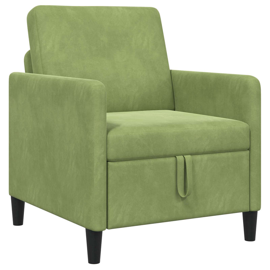 Bank met opslag Lichtgroen 72 x 78 x 87 cm Polyester