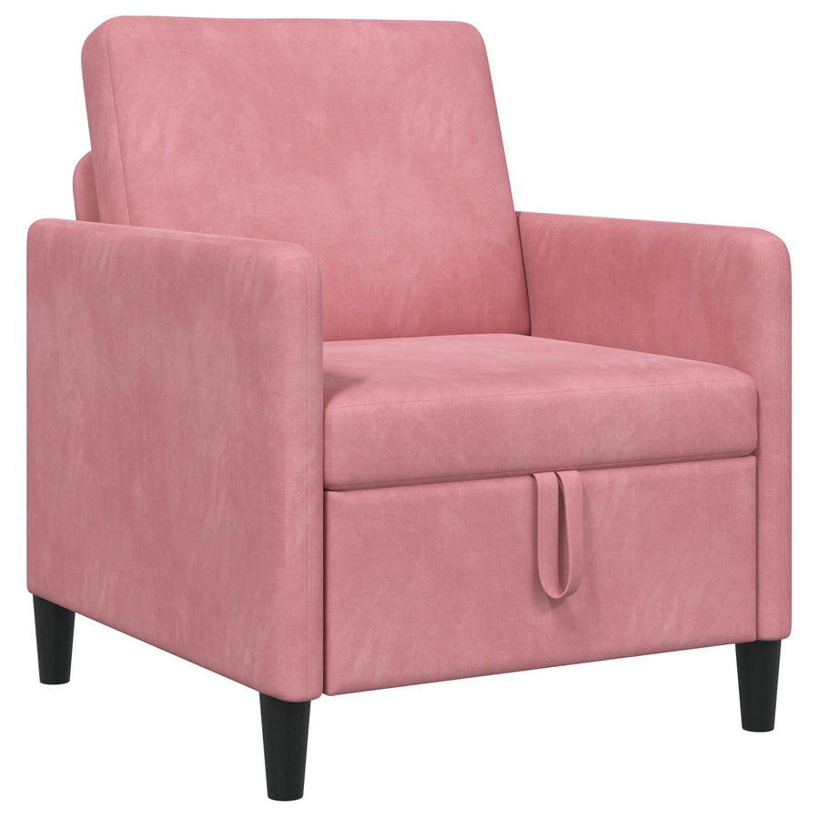 Bank met opslag Roze 72 x 78 x 87 cm Polyester