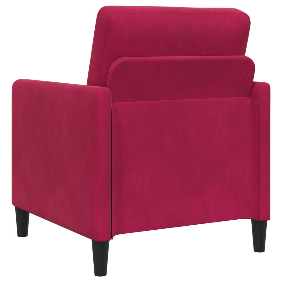 Bank met opslag Wijnrood 72 x 78 x 87 cm Polyester