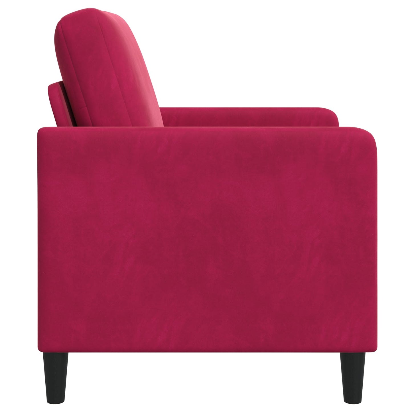 Bank met opslag Wijnrood 72 x 78 x 87 cm Polyester