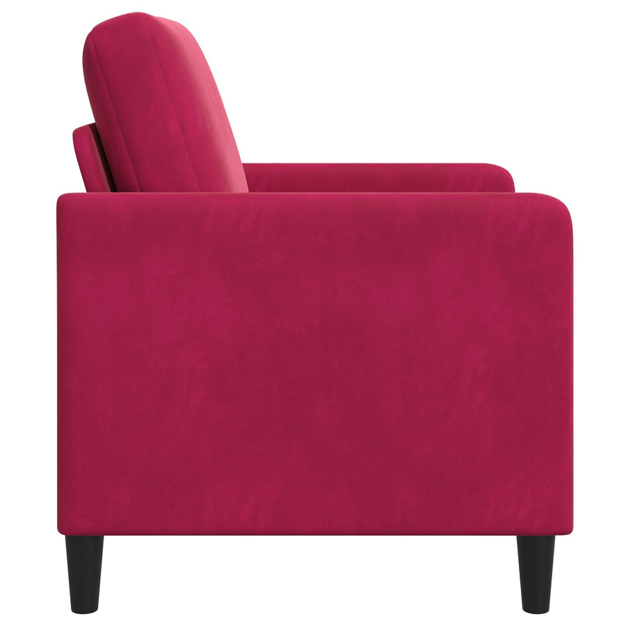 Bank met opslag Wijnrood 72 x 78 x 87 cm Polyester