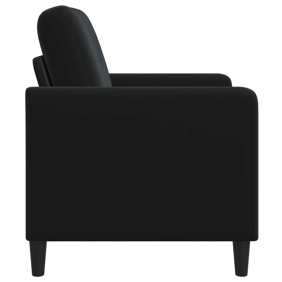 Bank met opslag Zwart 72 x 78 x 87 cm Polyester