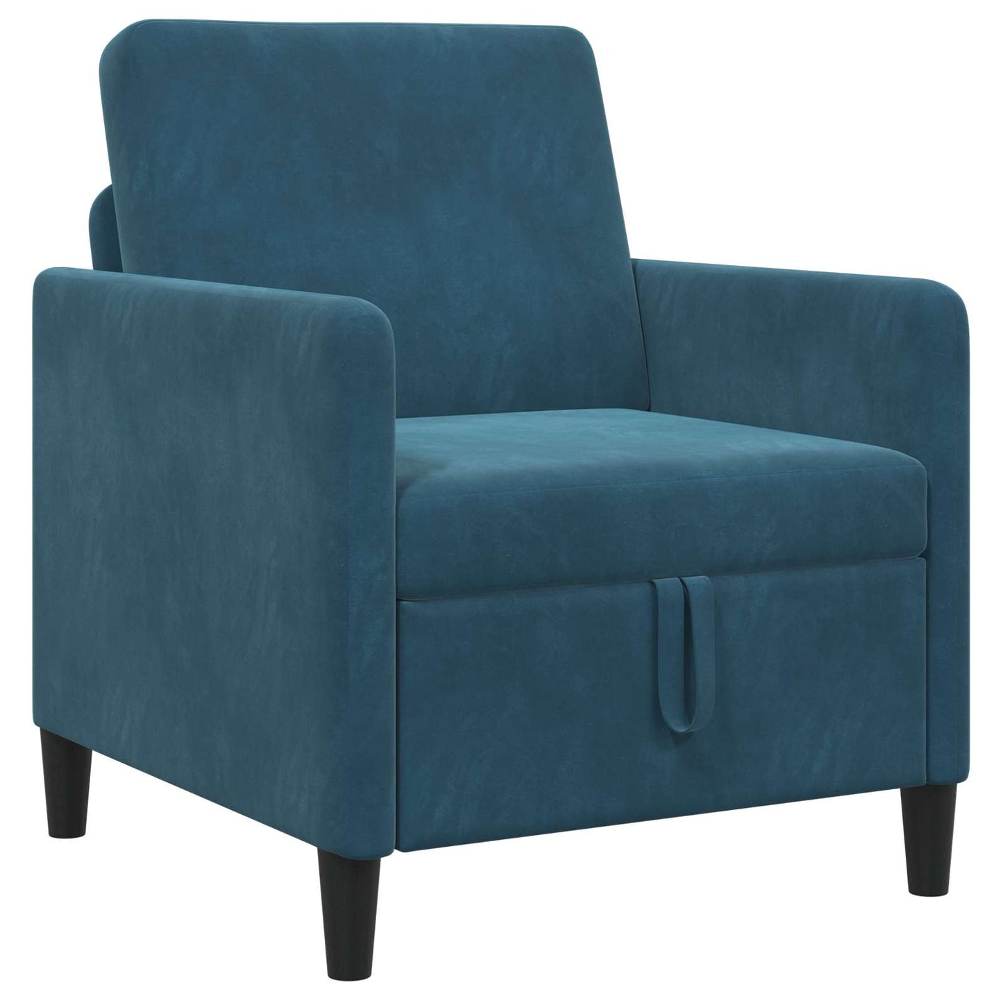 Bank met opslag Blauw 72 x 78 x 87 cm Polyester