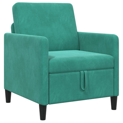 Bank met opslag Turquoise 72 x 78 x 87 cm Polyester