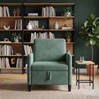 Storage Bench Sea Green 72 x 78 x 87 cm Polyester