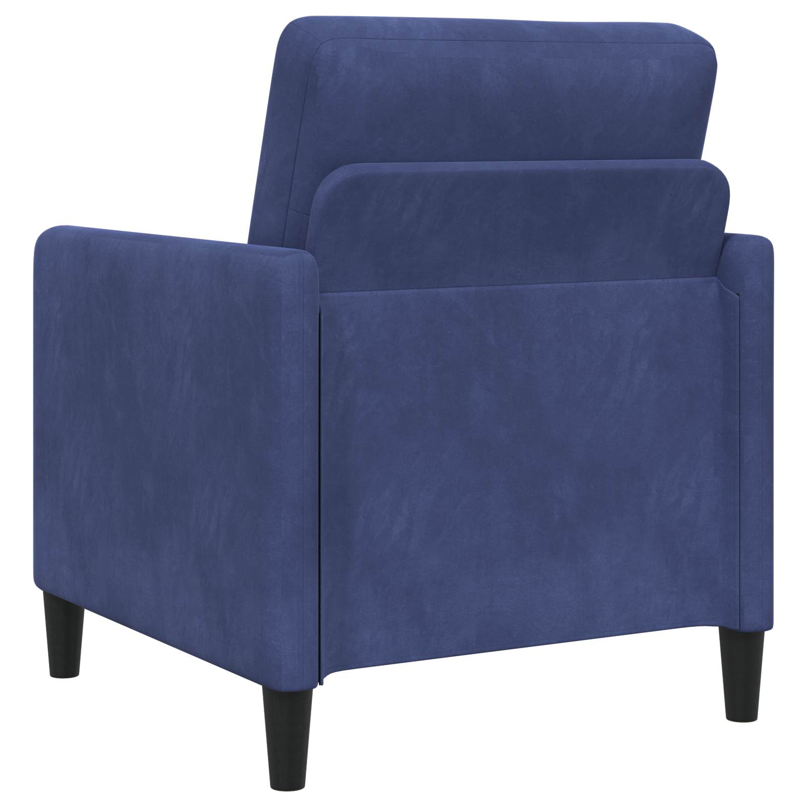 Bank met opslag Politieblauw 72 x 78 x 87 cm Polyester