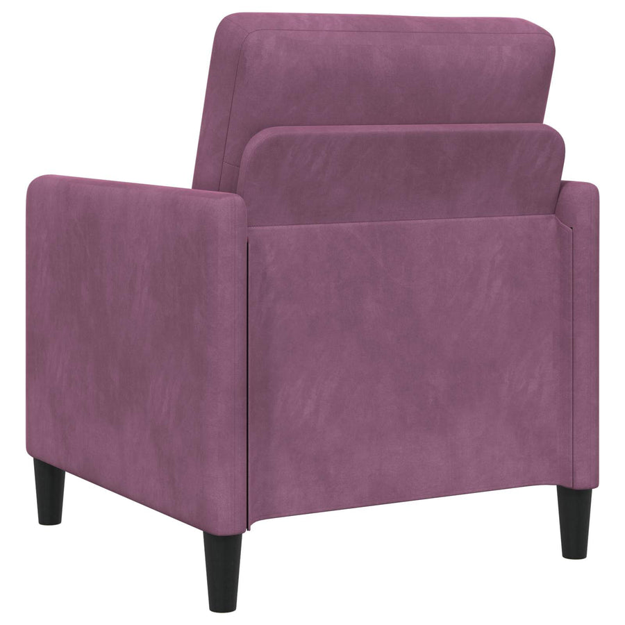 Bank met opslag Paars 72 x 78 x 87 cm Polyester