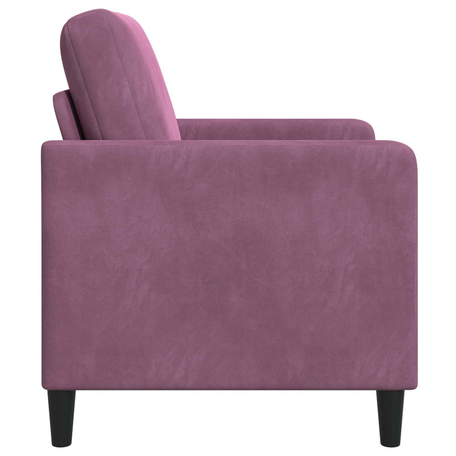 Bank met opslag Paars 72 x 78 x 87 cm Polyester
