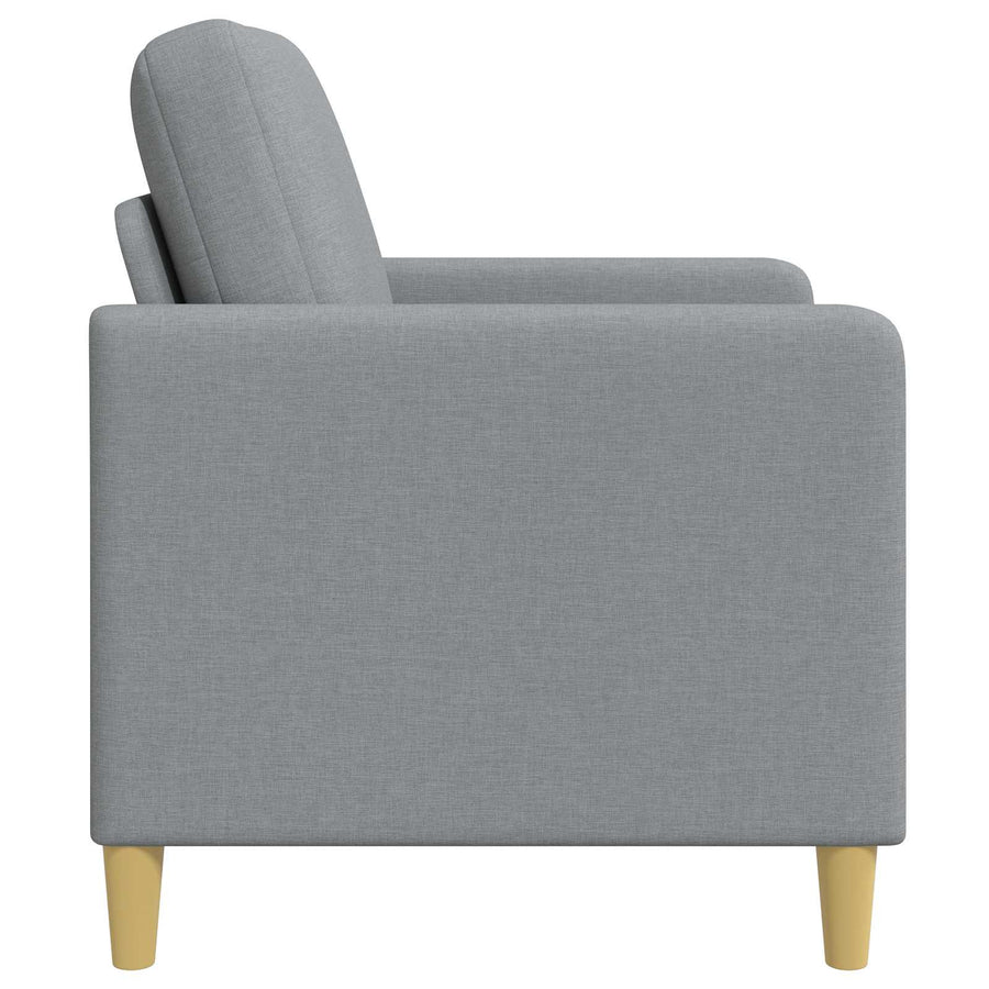 Bank met opslag Lichtgrijs 122 x 78 x 87 cm Polyester