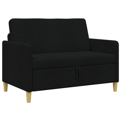 Bank met opslag Zwart 122 x 78 x 87 cm Polyester