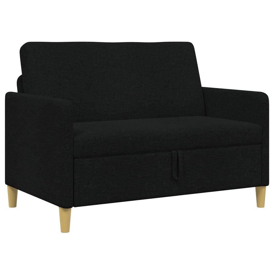 Bank met opslag Zwart 122 x 78 x 87 cm Polyester