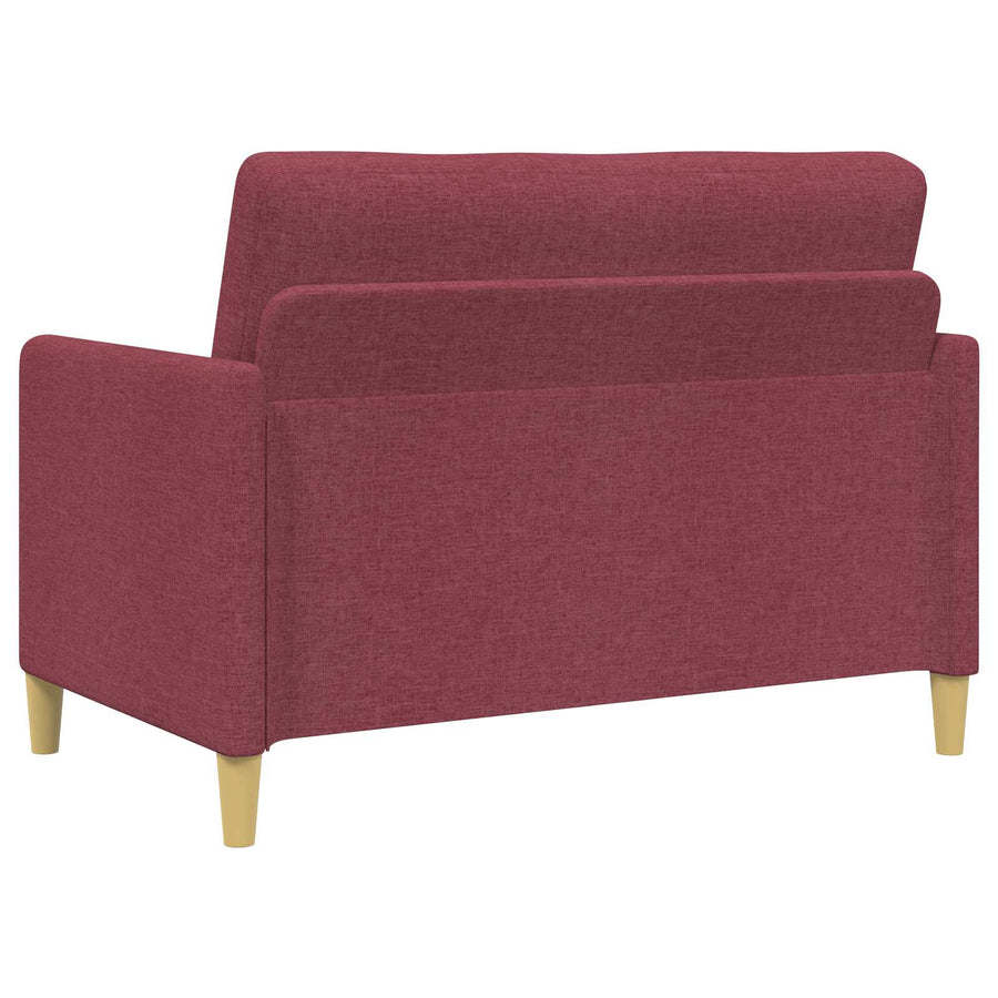 Bank met opslag Wijnrood 122 x 78 x 87 cm Polyester