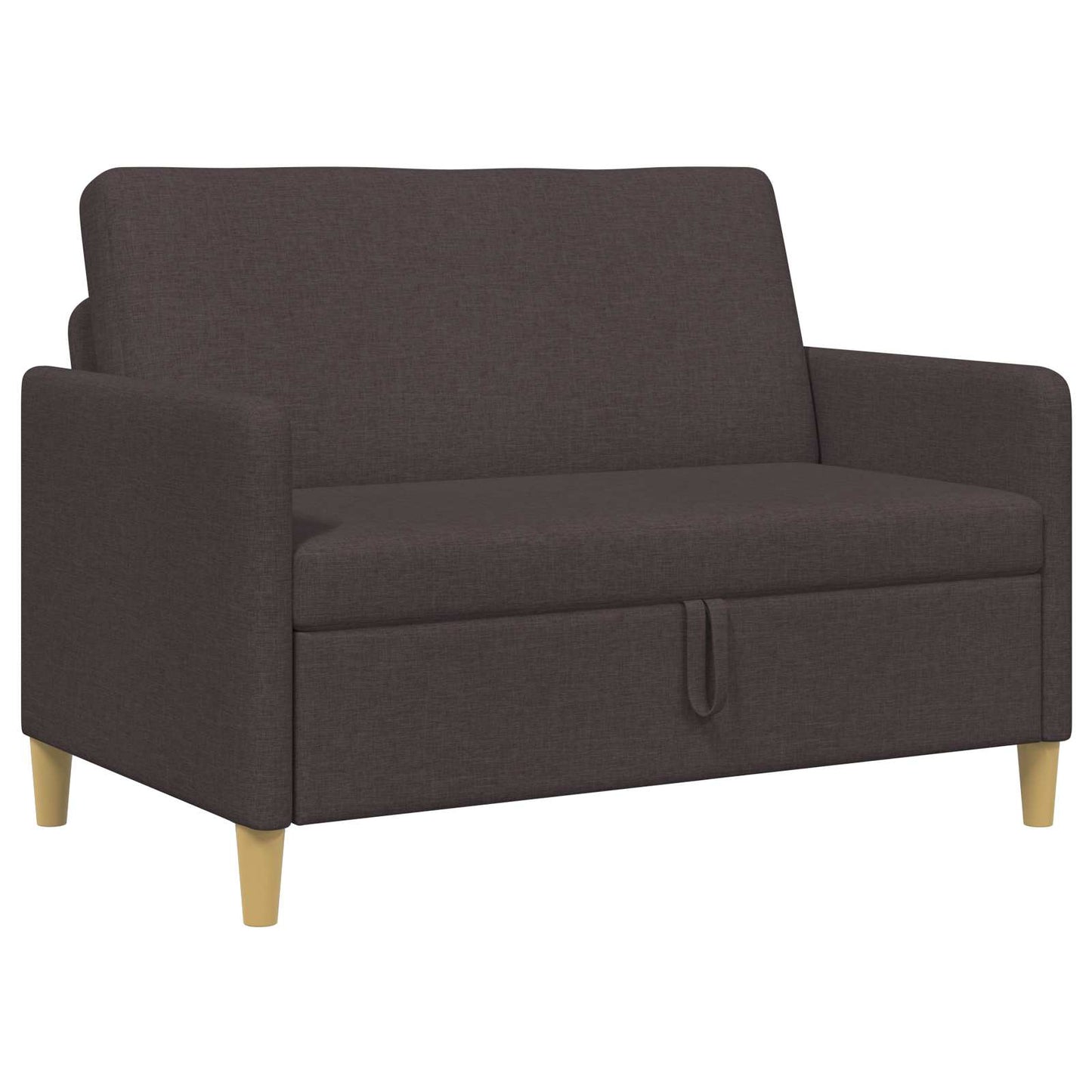 Bank met opslag Donkerbruin 122 x 78 x 87 cm Polyester