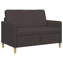 Bank met opslag Donkerbruin 122 x 78 x 87 cm Polyester