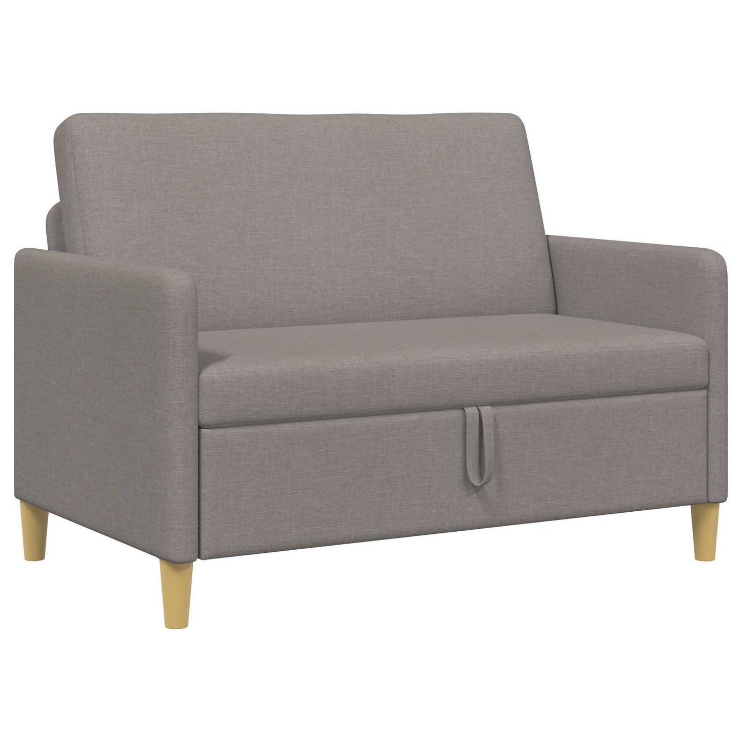 Bank met opslag Taupe 122 x 78 x 87 cm Polyester