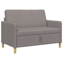 Bank met opslag Taupe 122 x 78 x 87 cm Polyester