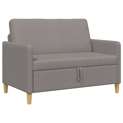 Bank met opslag Taupe 122 x 78 x 87 cm Polyester