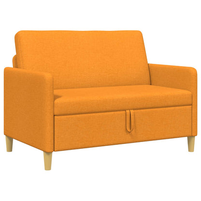 Bank met opslag Donkergeel 122 x 78 x 87 cm Polyester