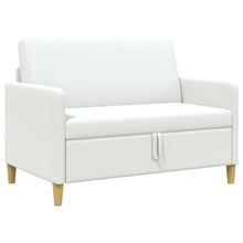 Bank met opslag Wit 122 x 78 x 87 cm Polyester