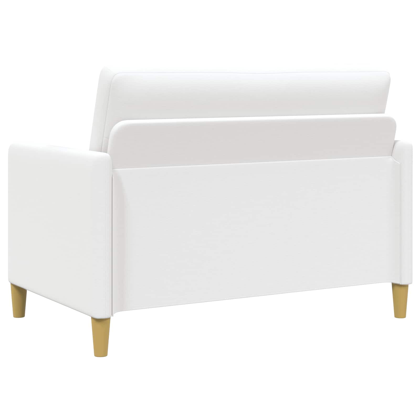 Bank met opslag Wit 122 x 78 x 87 cm Polyester