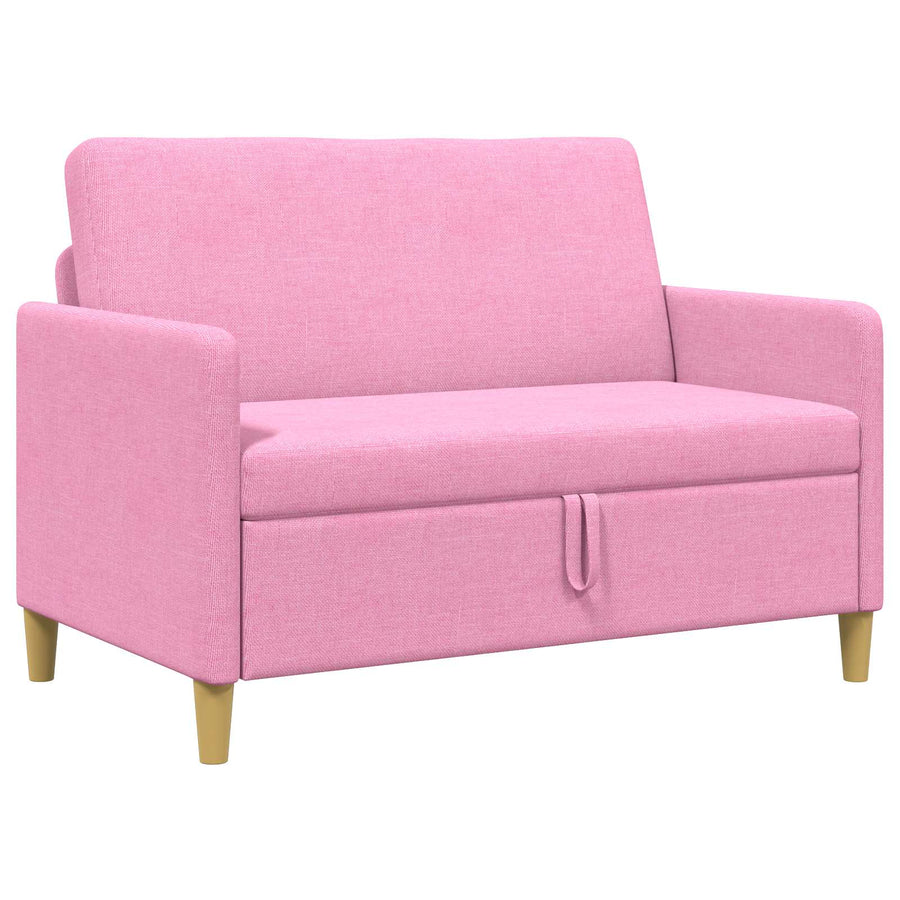 Bank met opslag Roze 122 x 78 x 87 cm Polyester