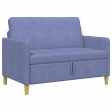 Bank met opslag Jeans Blauw 122 x 78 x 87 cm Polyester