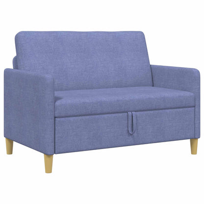 Bank met opslag Jeans Blauw 122 x 78 x 87 cm Polyester