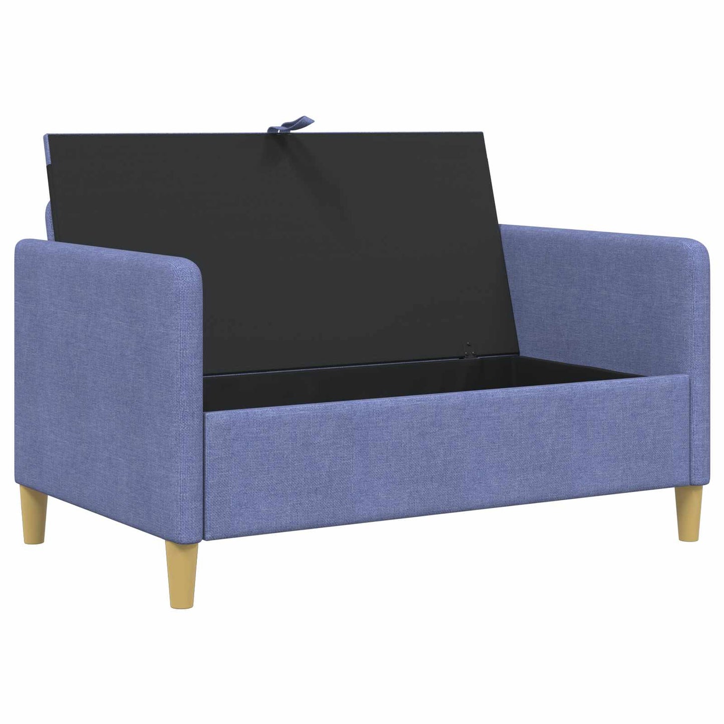 Bank met opslag Jeans Blauw 122 x 78 x 87 cm Polyester