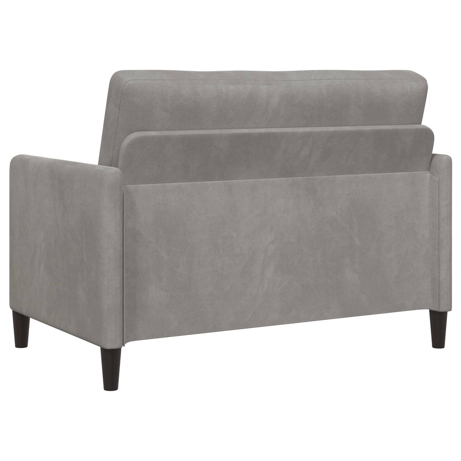 Bank met opslag Lichtgrijs 122 x 78 x 87 cm Polyester