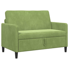 Bank met opslag Lichtgroen 122 x 78 x 87 cm Polyester