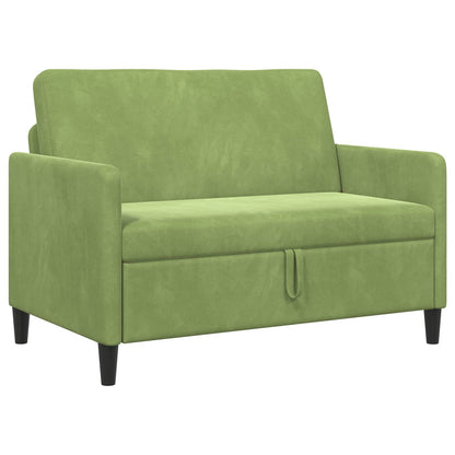 Bank met opslag Lichtgroen 122 x 78 x 87 cm Polyester