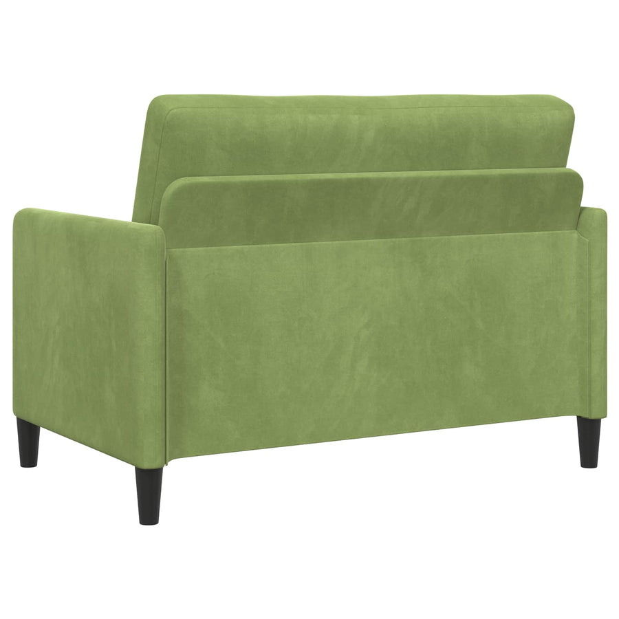 Bank met opslag Lichtgroen 122 x 78 x 87 cm Polyester