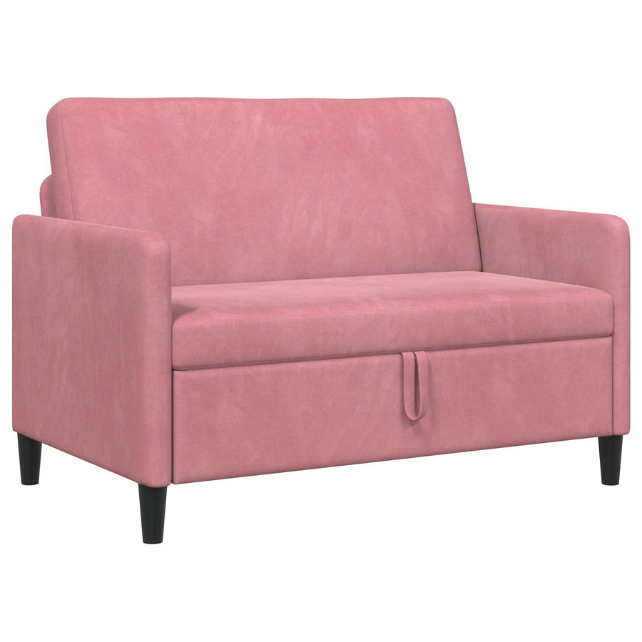 Bank met opslag Roze 122 x 78 x 87 cm Polyester
