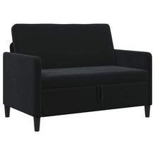Bank met opslag Zwart 122 x 78 x 87 cm Polyester