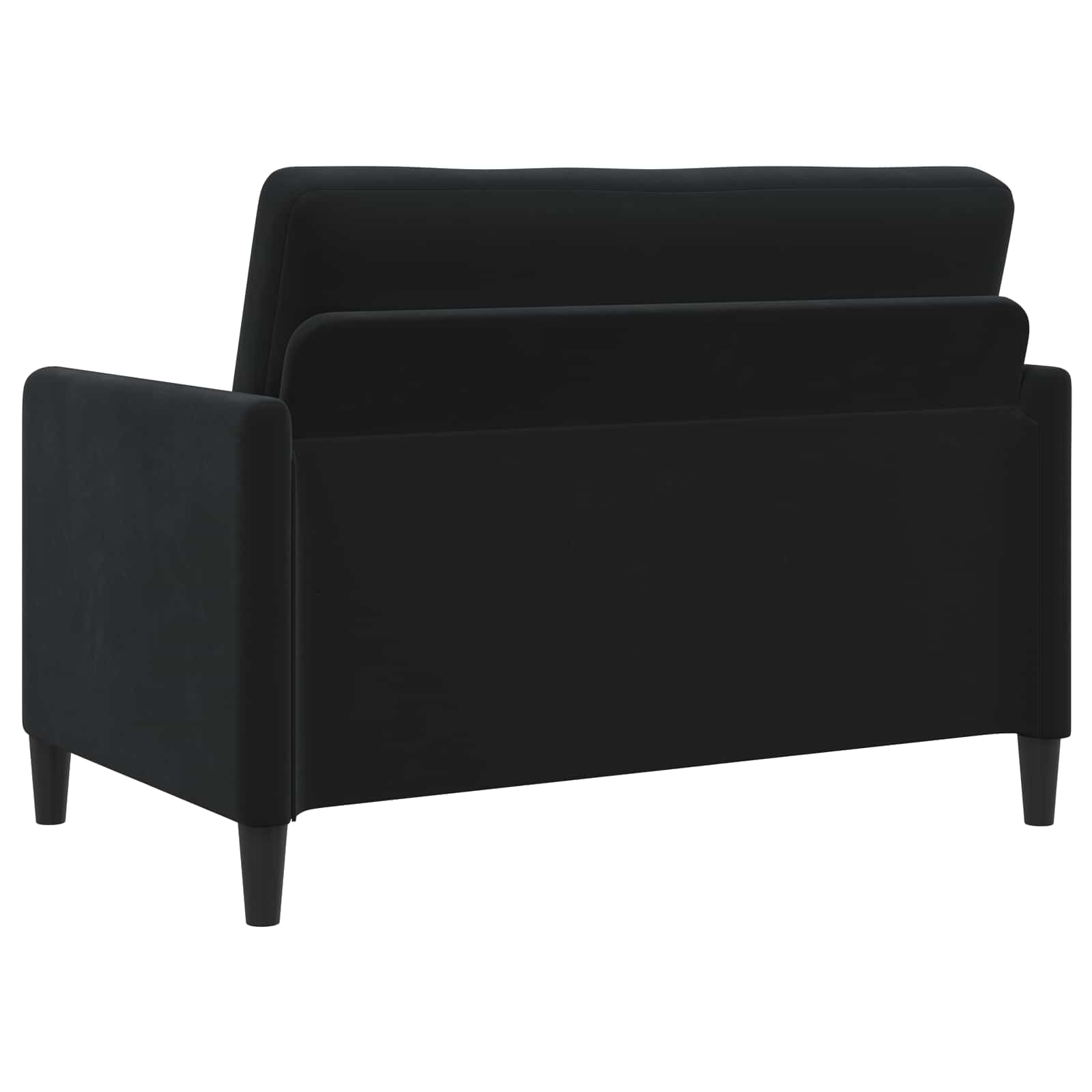 Bank met opslag Zwart 122 x 78 x 87 cm Polyester