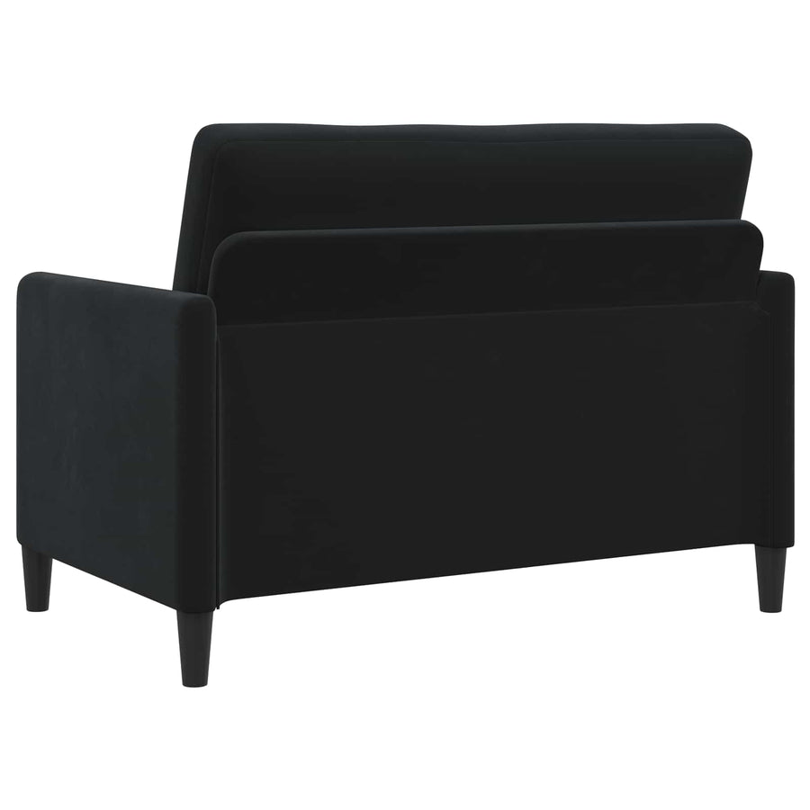 Bank met opslag Zwart 122 x 78 x 87 cm Polyester
