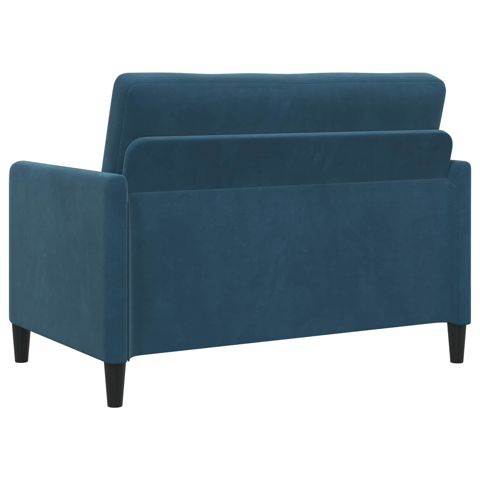 Bank met opslag Blauw 122 x 78 x 87 cm Polyester