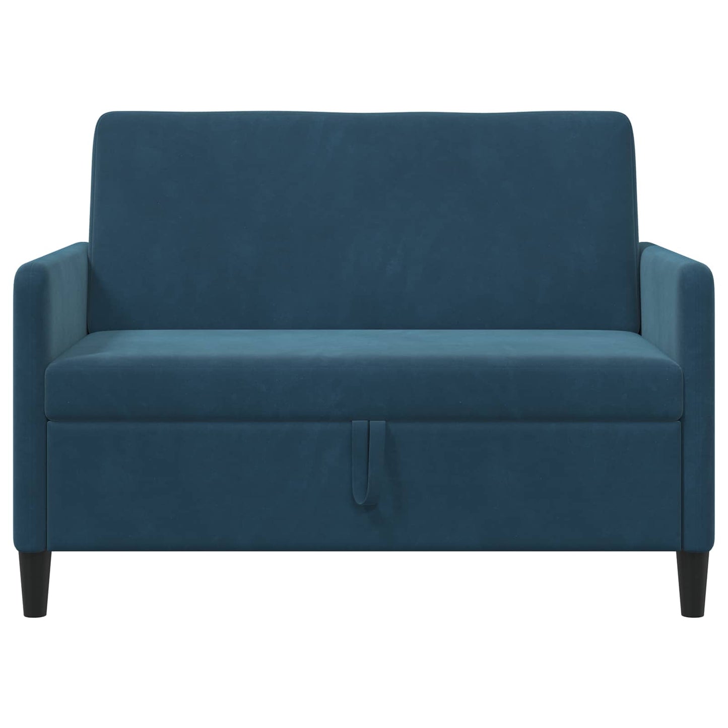 Bank met opslag Blauw 122 x 78 x 87 cm Polyester